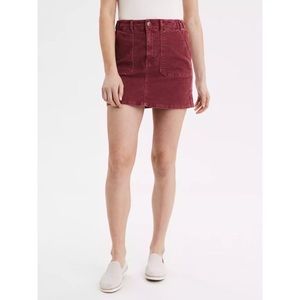 AEO | High-Waisted Corduroy A-Line Skirt